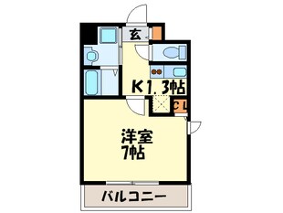 アンプル－ルベトン　カルティエの物件間取画像